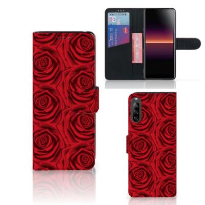 Sony Xperia L4 Hoesje Red Roses Sony Xperia L4 Hoesje Red Roses