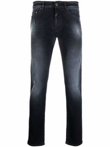 Pt05 jean skinny à effet usé - Bleu