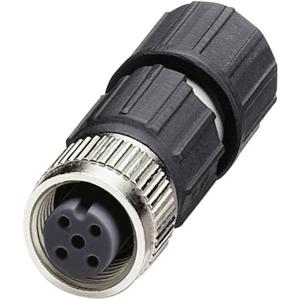 Phoenix Contact 1641688 Sensor/actuator connector, niet geassembleerd M12 Aantal polen (sensoren): 4 Bus, recht 1 stuk(s)