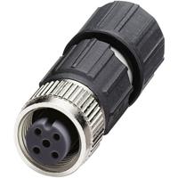 Phoenix Contact 1641688 Sensor/actuator connector, niet geassembleerd M12 Aantal polen: 4 Bus, recht 1 stuk(s)