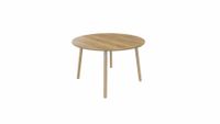 Tafel 9311 rond - 80 cm. - Alu - Eiken YT49a - Beuken naturel