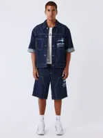 Project X Paris Idea Denim Zomerset Heren Donkerblauw - Maat XXL - Kleur: Donkerblauw | Soccerfanshop