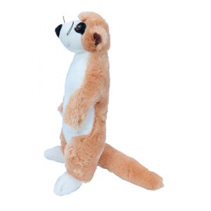 Pia Toys Knuffeldier Stokstaartje - zachte pluche stof - beige - kwaliteit knuffels - 20 cm