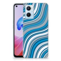 OPPO A96 | OPPO A76 | TPU bumper | Waves Blue