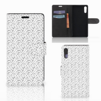 Sony Xperia XZ | Sony Xperia XZs Telefoon Hoesje Stripes Dots