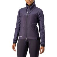 Castelli Fly Thermal lange mouw fietsjack paars dames M