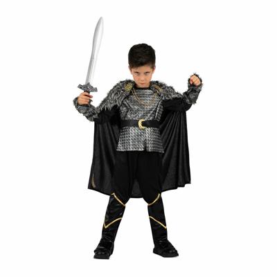 Kostuums voor Kinderen My Other Me Viking Man Zwart Grijs (5 Onderdelen) - Maat: 10-12 Jaar - Maat: 10-12 Jaar