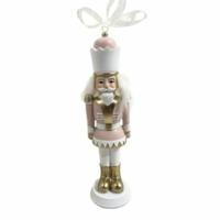 Kerstversiering DKD Home Decor Hars Notenkraker (3 x 3 x 12 cm) (2 Stuks)