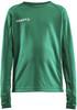 Craft 1910162 Evolve Crew Neck Jr - Team Green - 146/152