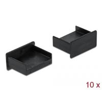 Delock 64102 64102 Stofbescherming voor USB type A-bus zonder handgreep 10 stuks zwart 1 stuk(s)
