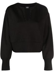 Scotch & Soda sweat à ornements - Noir