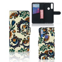 Wallet Case Alcatel 1S 2020 Barok Flower