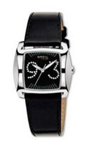 Horlogeband Breil TW0216 Leder Zwart 20mm