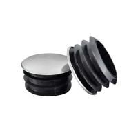 Inslagdop chroom voor buis Ø16 mm (set van 2 stuks) - per stuk