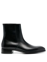 TOM FORD bottines en cuir de veau - Noir TOM FORD bottines en cuir de veau - Noir