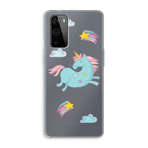 Vliegende eenhoorn: OnePlus 9 Pro Transparant Hoesje