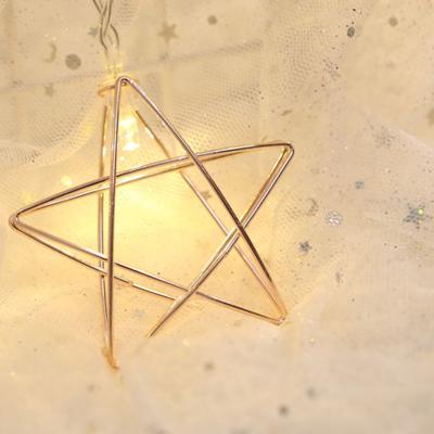 3m ijzer ster USB Plug romantische LED String vakantie licht 20 LEDs Teenage stijl warme Fairy decoratieve Lamp voor Kerstmis bruiloft slaapkamer (