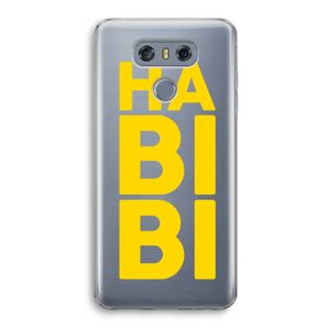 Habibi Majorelle : LG G6 Transparant Hoesje