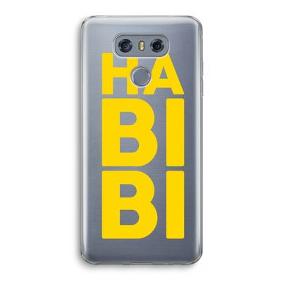 Habibi Majorelle : LG G6 Transparant Hoesje