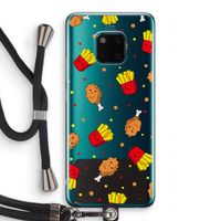 Chicken 'n Fries: Huawei Mate 20 Pro Transparant Hoesje met koord