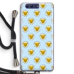Leeuwenkoppen: Honor 9 Transparant Hoesje met koord