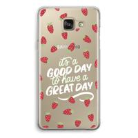 Don’t forget to have a great day: Samsung Galaxy A5 (2016) Transparant Hoesje