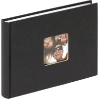 walther+ design FA-207-B Fotoalbum (b x h) 22 cm x 16 cm Zwart 40 bladzijden