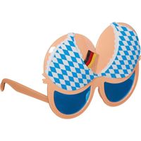 Oktoberfest fun/feestbril met Duitse borsten   -