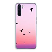 Fly away: Oppo A91 Transparant Hoesje