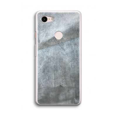 Grey Stone: Google Pixel 3 Transparant Hoesje