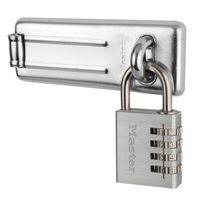 Hangslot MasterLock overval + aluminium 40mm - thumbnail