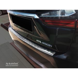 RVS Bumper beschermer passend voor Lexus RX 2015- 'Ribs' AV235424