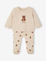 Geboorteset beren gemêleerd beige