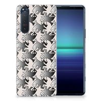 Sony Xperia 5II TPU Hoesje Salamander Grey