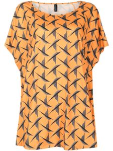 Lygia & Nanny robe courte Kala imprimée - Orange