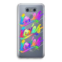 Loves: LG G6 Transparant Hoesje