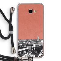 Marrakech Skyline : Samsung Galaxy J4 Plus Transparant Hoesje met koord