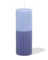 HEMA Stompkaars ⌀7x19cm Rib Blauw (blauw)