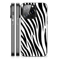 iPhone 14 Pro Dierenprint Telefoonhoesje Zebra - thumbnail