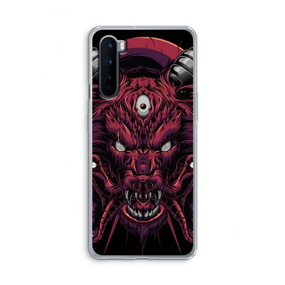 Hell Hound and Serpents: OnePlus Nord Transparant Hoesje