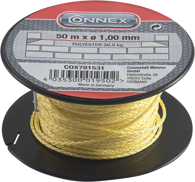Connex Metselkoord Pes 1Mm Fl Bobijn/50M - COX781531