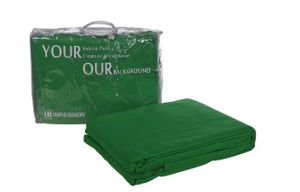 BRESSER Y-9 Achtergrond Doek 6x6m Chromakey Groen