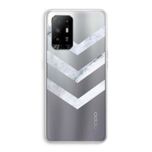 Marmeren pijlen: Oppo A94 5G Transparant Hoesje
