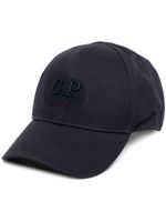 C.P. Company casquette à logo brodé - Bleu