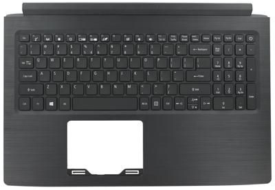 ACER laptop toetsenbord qwerty us + top cover - zwart