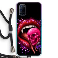 Dodelijk zoet: Oppo A72 Transparant Hoesje met koord