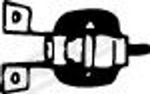 Rubberstrip, uitlaatsysteem 81311