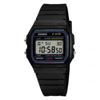Horloge Heren Casio F-91W-1YEG Zwart Horloge Heren Casio F-91W-1YEG Zwart