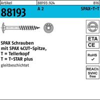 SPAX SPAX-T-T 881939240080140 Spaanplaatschroef 8 mm 140 mm T-STAR plus RVS A2 50 stuk(s)