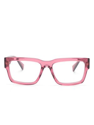 Miu Miu Eyewear lunettes de vue à monture rectangulaire - Rose
